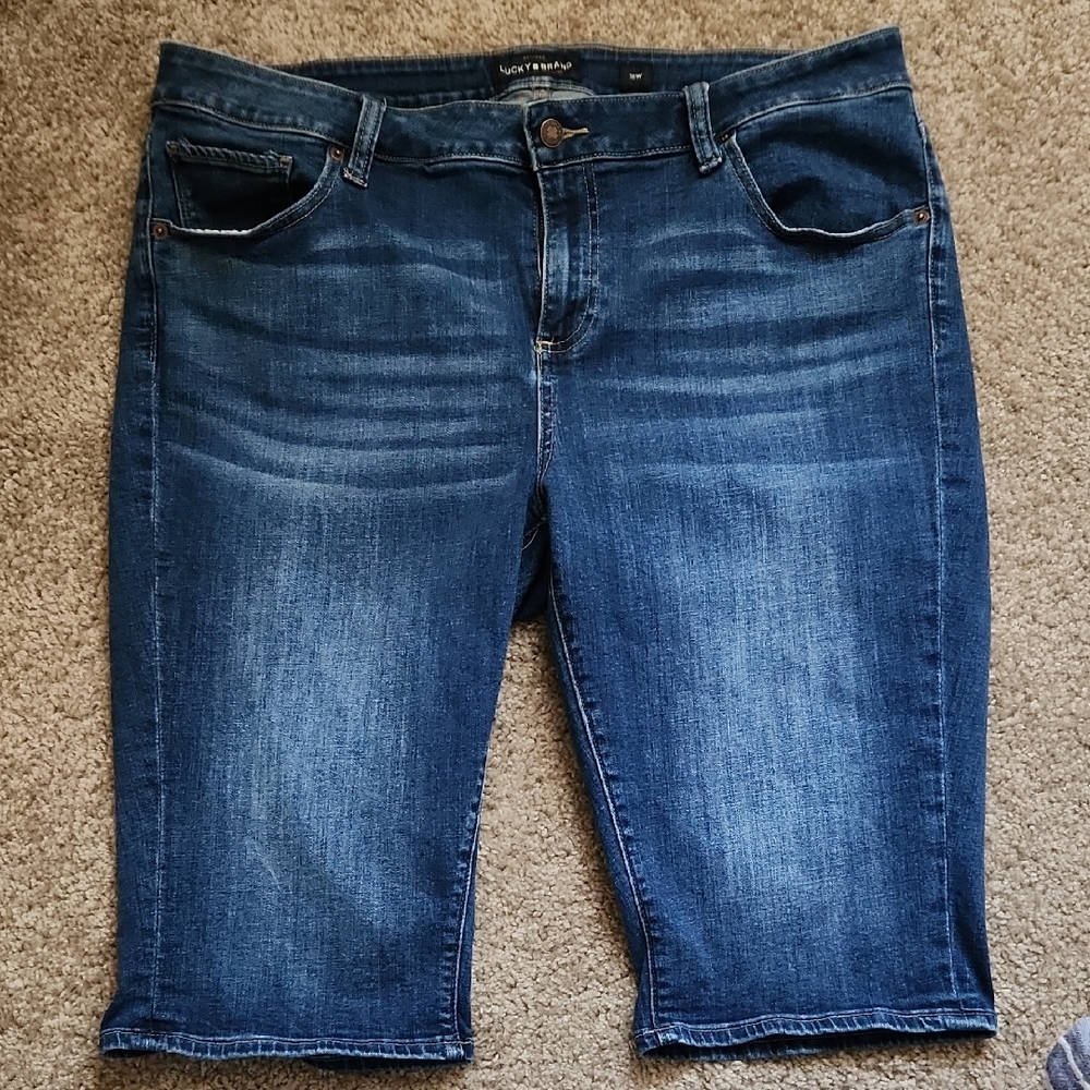 Lucky Brand Blue Denim Women's Shorts